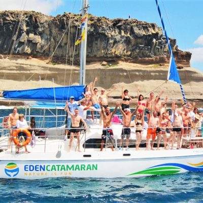 			2 horas excursion eden catamaran tenerife - Excursion de 3 heures avec le catamaran Eden pour voir les dauphins et/ou les baleines